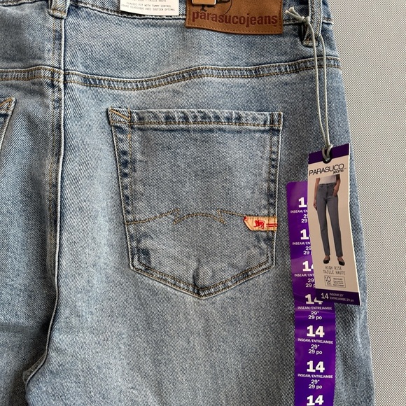 Parasuco | High Rise Mom Jeans | Classic Fit | Tummy Control Jeans - Picture 5 of 6